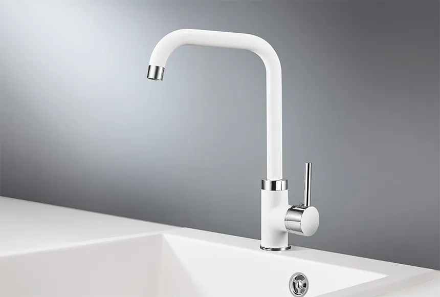 Смеситель для кухни Granula 0041 арктик