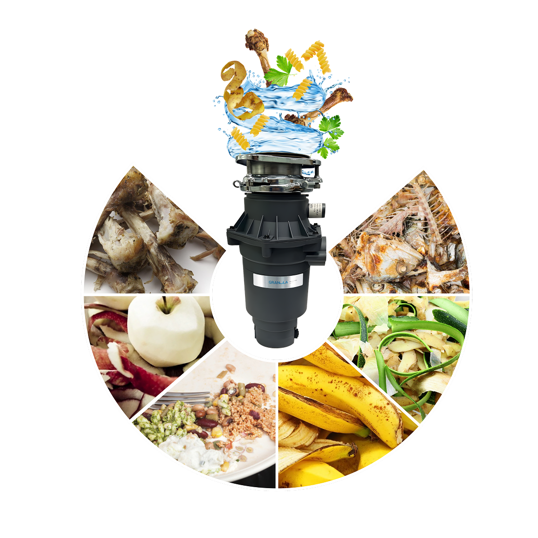 Измельчитель пищевых отходов Granula R650