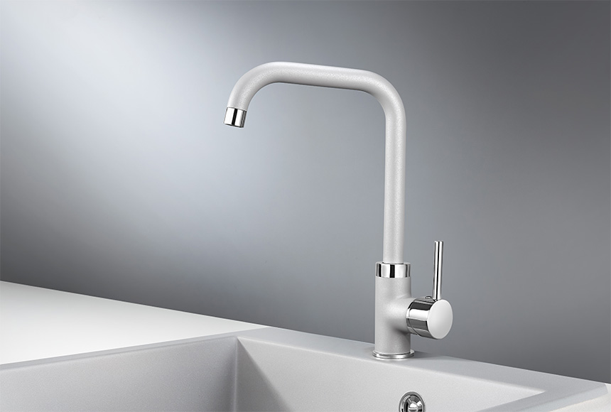 0041, АЛЮМИНИУМ, СМЕСИТЕЛЬ КУХОННЫЙ